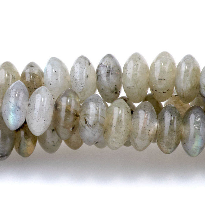 Labradorite 6x3mm Saucer Beads - 15-16 Inch