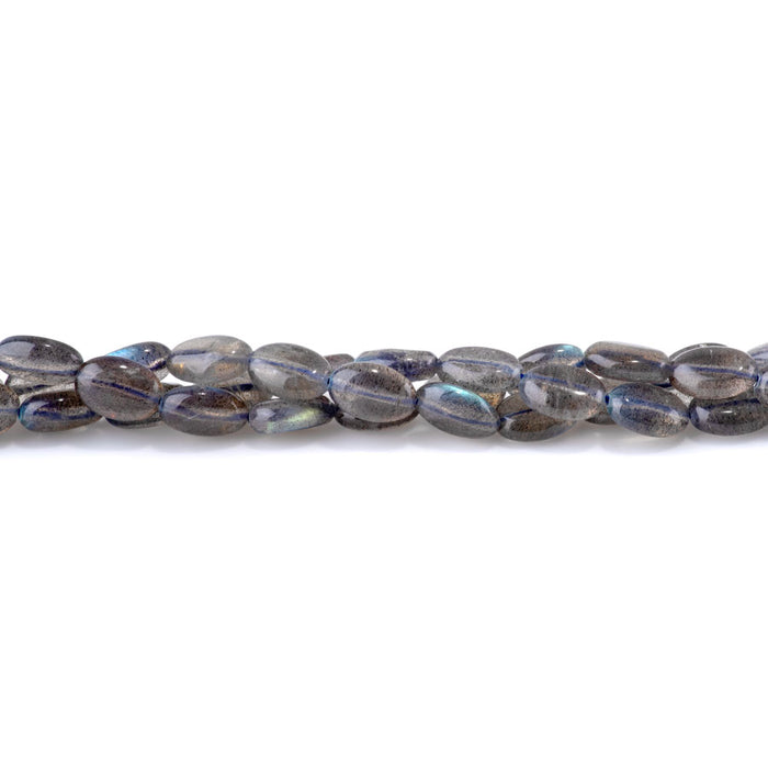 Labradorite 8x12mm Oval AA Grade - 15-16 Inch