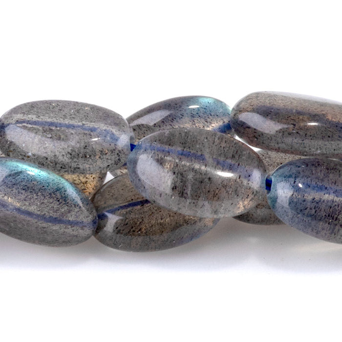 Labradorite 8x12mm Oval AA Grade - 15-16 Inch