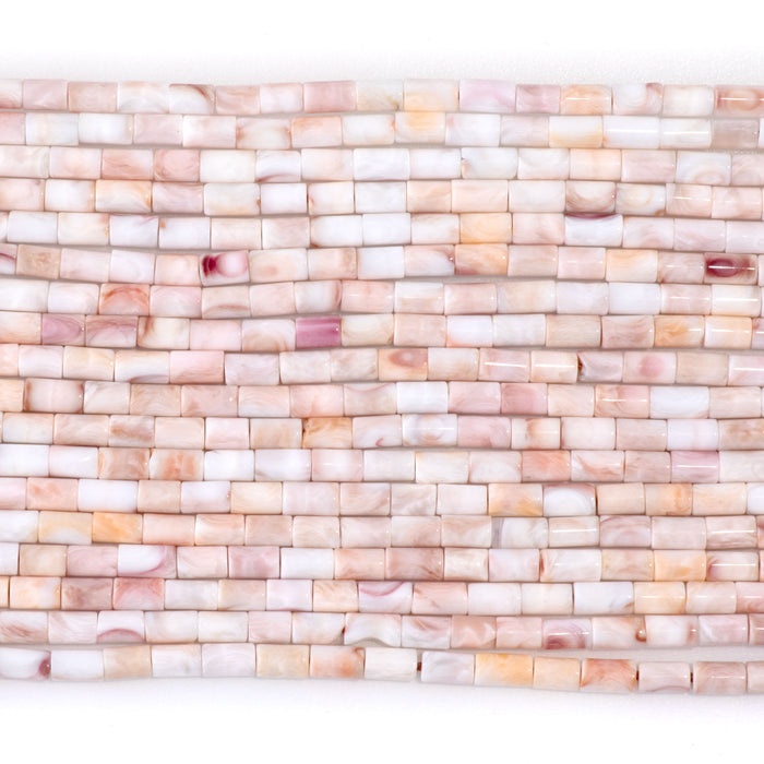 Lions Paw 3x5mm Light Orange/White Tube - 15-16 Inch