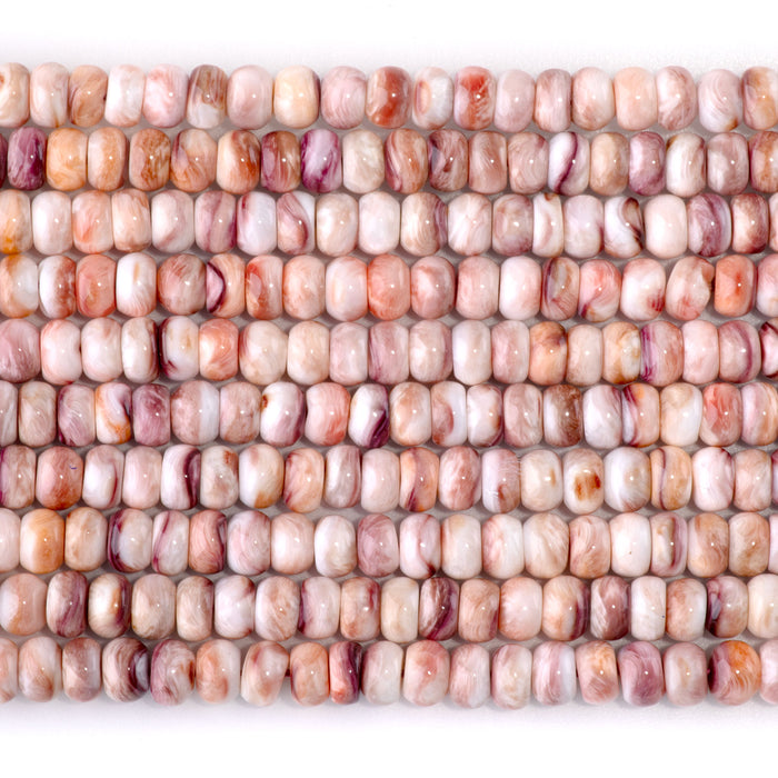 Lions Paw 6mm Light Purple Rondelle - 15-16 Inch