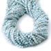 This is a Dakota Stones 3mm Larimar Gemstone strand with A grade faceted cube beads in 15-16 inch strand.