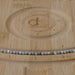 This is a Dakota Stones 3mm Larimar Matrix Gemstone strand with faceted round beads in 15-16 inch strand.