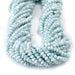 This is a Dakota Stones 3x4mm Larimar Gemstone strand with AA grade faceted rondelle beads in 15-16 inch strand.