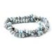 This is a Dakota Stones 5x8mm Larimar Gemstone strand with faceted rondelle beads in 15-16 inch strand.