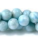 This is a Dakota Stones 8mm Larimar Gemstone strand with AA grade round beads in 15-16 inch strand.