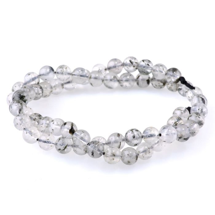 Black Mica 6mm Round A Grade - 15-16 Inch