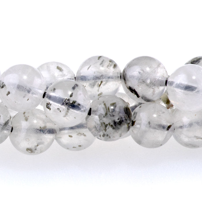 Black Mica 6mm Round A Grade - 15-16 Inch