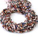 This is a Dakota Stones 4mm Mixed Stone Gemstone strand with faceted round beads in 15-16 inch strand.