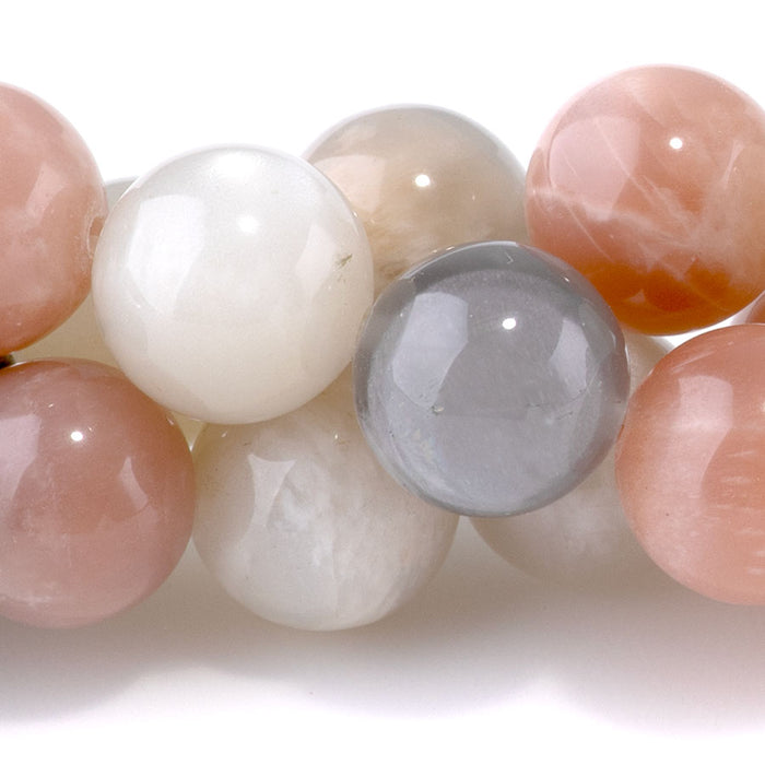 Moonstone 10mm Round 15-16 Inch