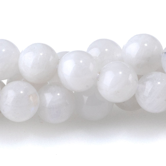 Moonstone (Rainbow) 6mm Round 15-16 Inch