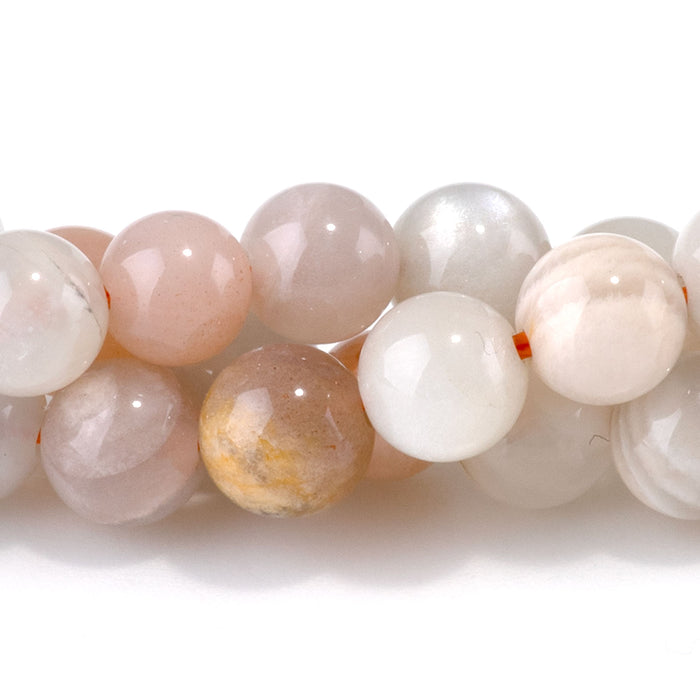 Moonstone 6mm Round 15-16 Inch