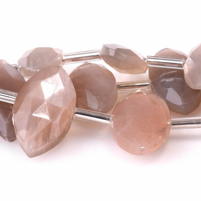 Moonstone 8x19-11x29mm Faceted Marquise - 8 Inch