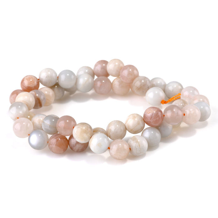 Moonstone 8mm Round Beads - 15-16 Inch