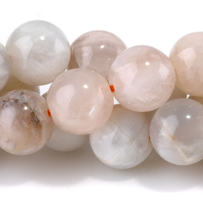 Moonstone 8mm Round Beads - 15-16 Inch