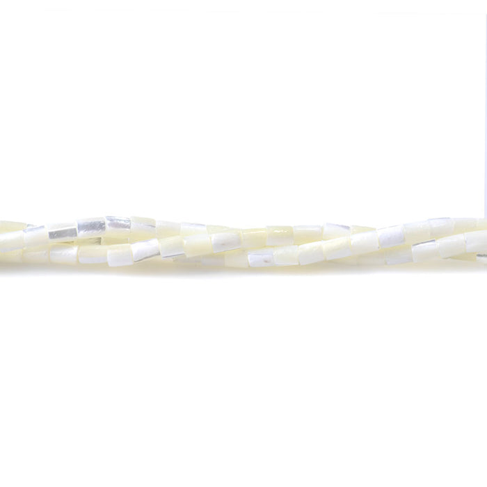 Mother of Pearl 6-7x5mm Tube - 15-16 Inch