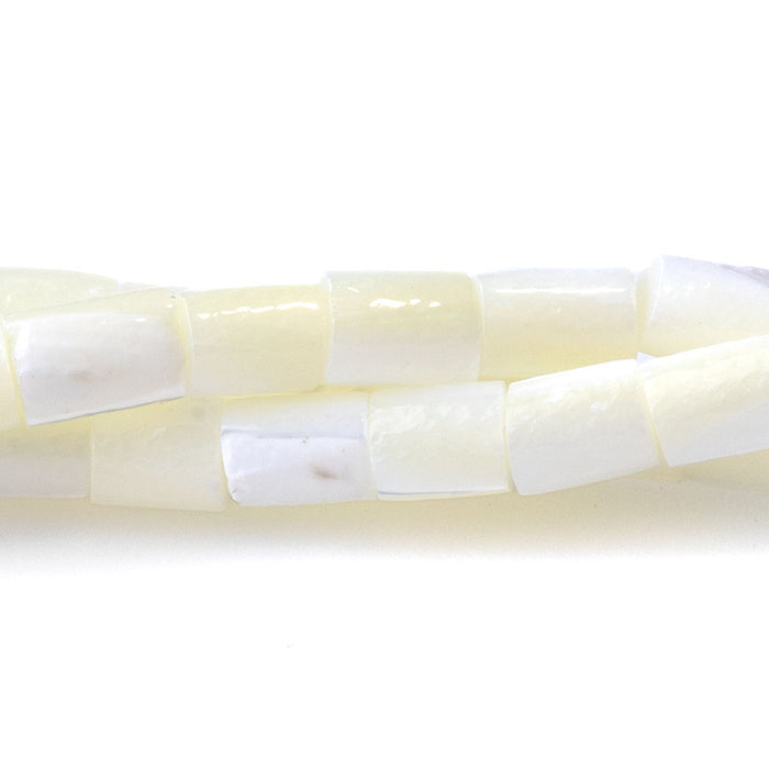 Mother of Pearl 6-7x5mm Tube - 15-16 Inch