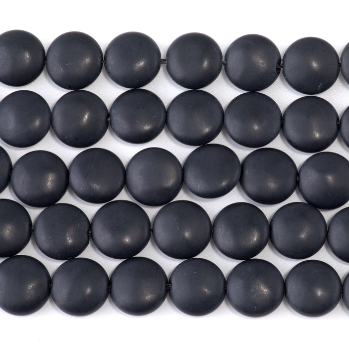 MATTE Onyx 12mm Coin 8-Inch