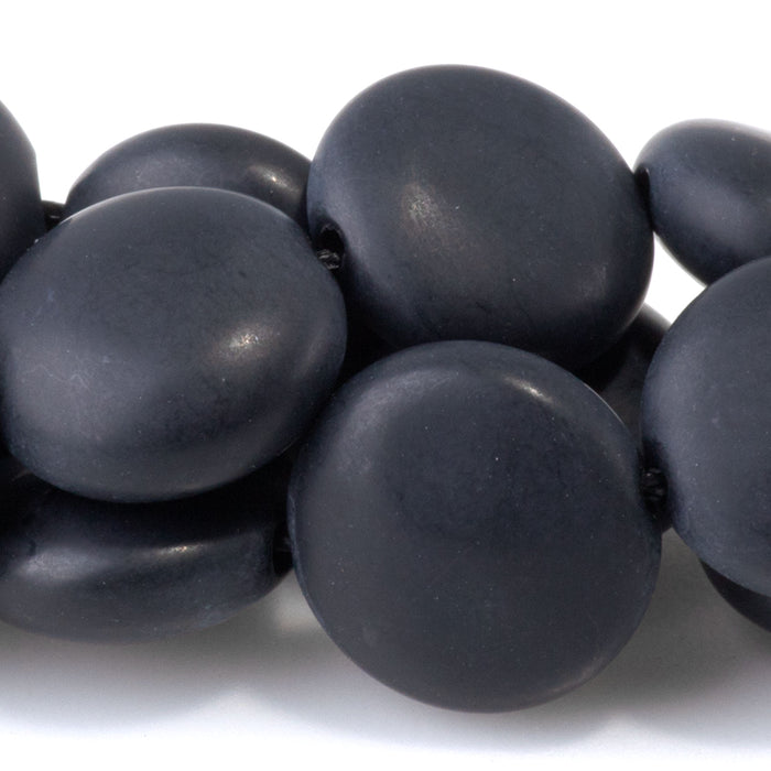 MATTE Onyx 12mm Coin 8-Inch