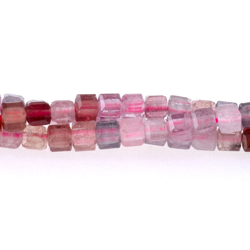 This is a Dakota Stones 3mm Spinel Gemstone strand with AA grade table-cut cube beads in 15-16 inch strand.