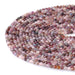 This is a Dakota Stones 4mm Spinel Gemstone strand with faceted round beads in 15-16 inch strand.
