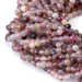 This is a Dakota Stones 4mm Spinel Gemstone strand with faceted round beads in 15-16 inch strand.