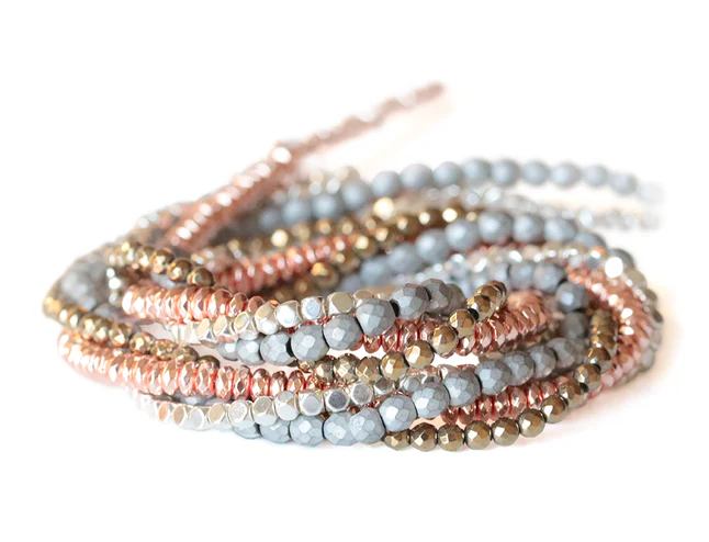 Metallic & Plated Gemstone Beads