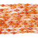 This is a Dakota Stones 4x6mm Agate Triangle Cut Rice Gemstone strand with natural faceted beads in 15-16 inch strand.