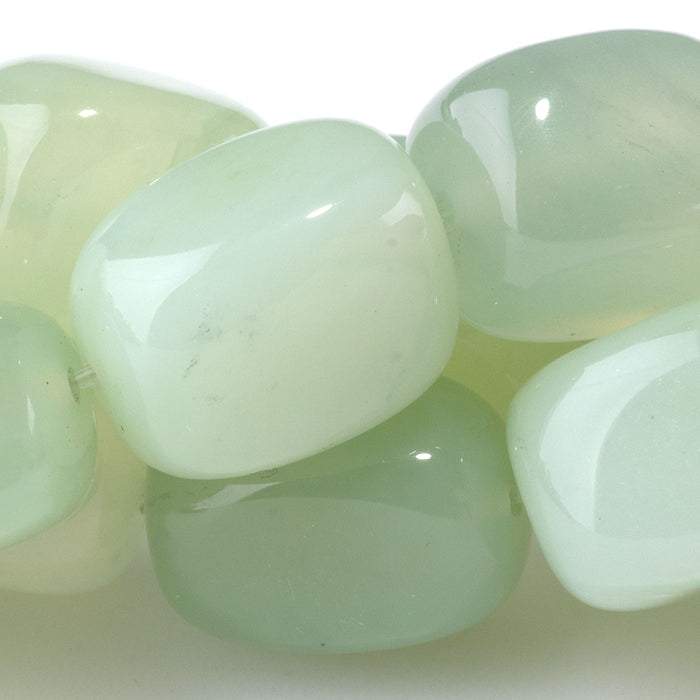 New Jade 12x16mm Nugget - 8-Inch Strands