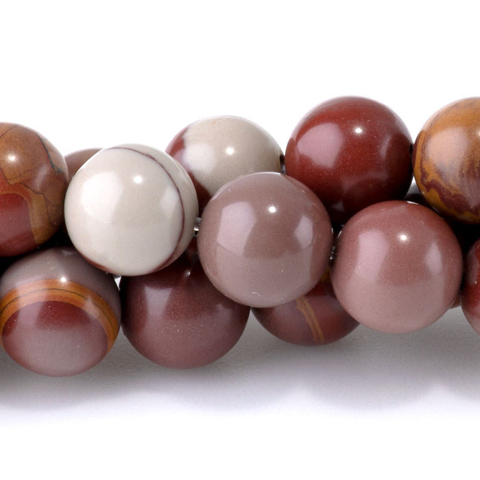 Noreena Jasper 8mm Round - 15-16 inch