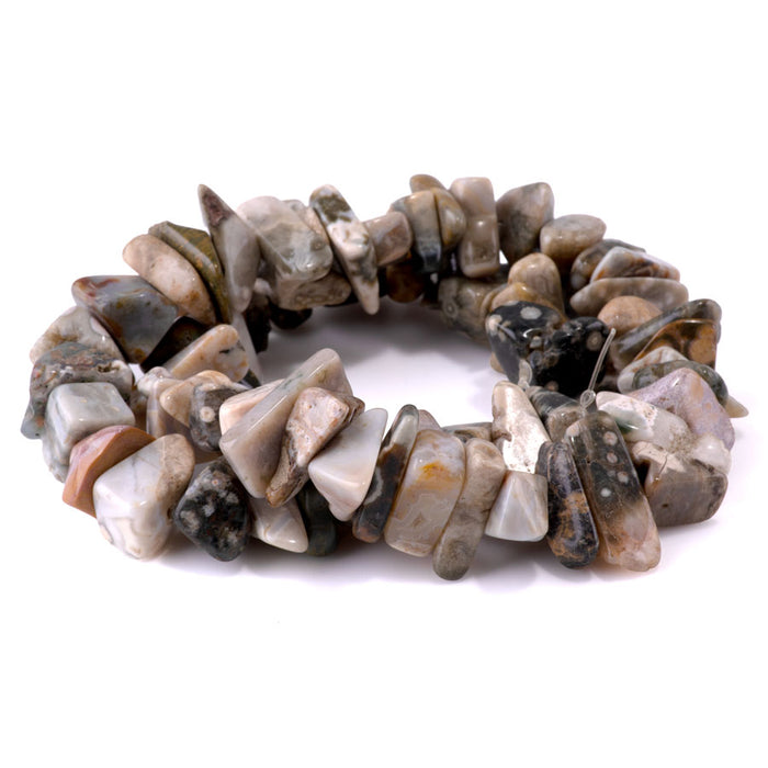 Ocean Jasper 10-14mm Chip - 15-16 Inch