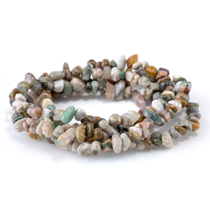 Ocean Jasper 5-12mm Chip - 36-Inch