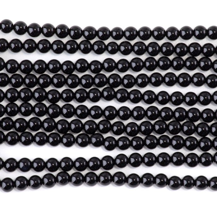 Onyx 4mm Round 8-Inch
