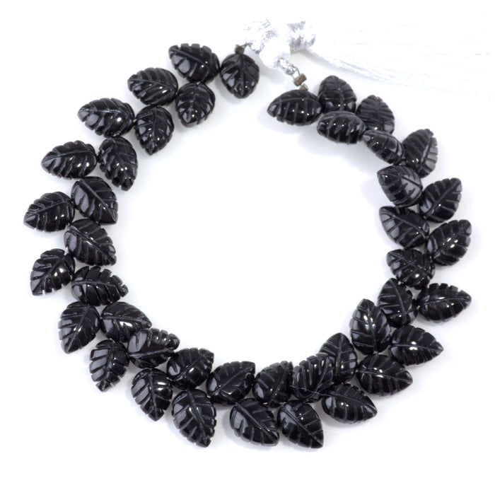 Onyx 8x11mm Leaf - 8 Inch