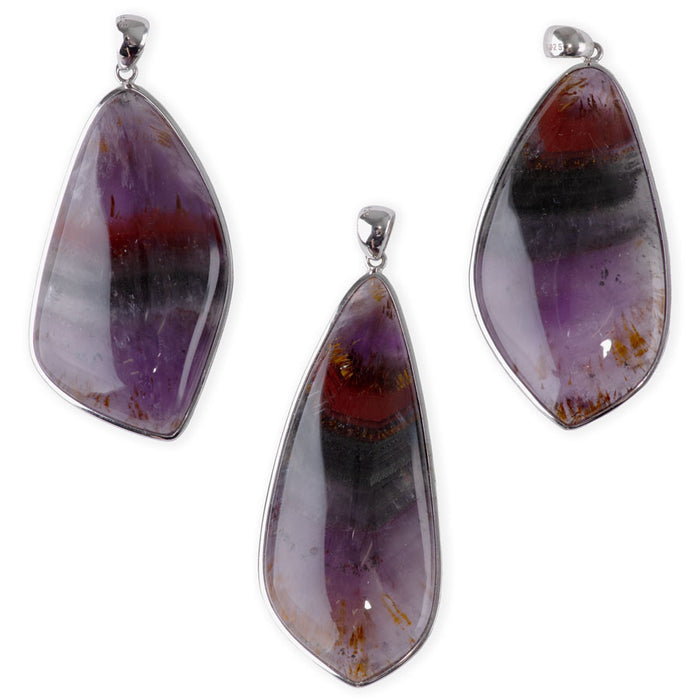 Auralite 25x50mm Pendant with .925