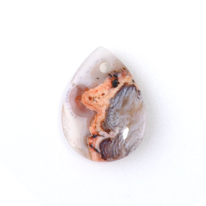 Moroccan Agate 16x22mm Tear Drop Pendant