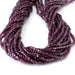 This is a Dakota Stones 3mm Purple Garnet Gemstone strand with A grade table-cut cube beads in 15-16 inch strand.