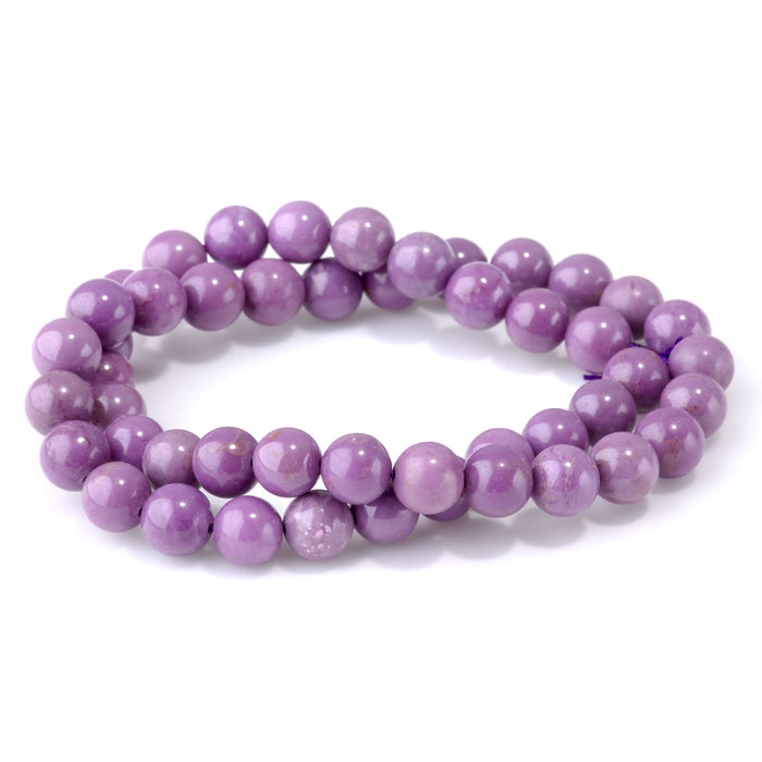 Phosphosiderite 8mm Round AA Grade - 15-16 Inch