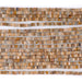 This is a Dakota Stones 1x2mm Picture Jasper Gemstone strand with rondelle square beads in 15-16 inch strand.