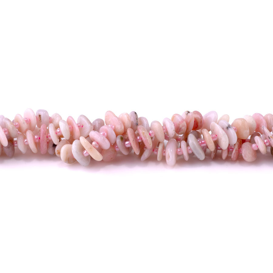 Pink Opal 5x8mm Chip - 15-16 Inch