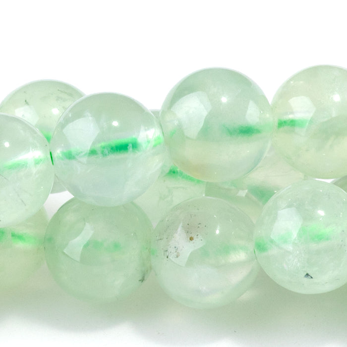 Prehnite 8mm Round AAA Grade - 15-16 Inch