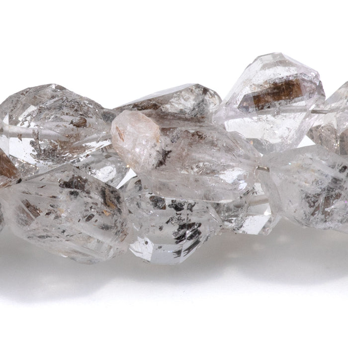Pakimer Quartz 4-7x6-8mm Point Beads - 15-16 Inch