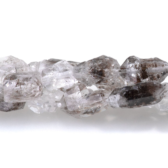 Pakimer Quartz 4-7x6-8mm Point Beads - 8-Inch