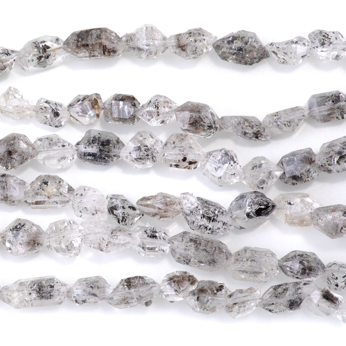 Pakimer Quartz 5-8x7-15mm Point Beads - 15-16 Inch