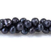 This is a Dakota Stones 4mm Freshwater Pearl Black Semi Gemstone strand with round beads in 15-16 inch strand.