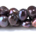 This is a Dakota Stones 7-10mm Freshwater Pearl Peacock Button Large Gemstone strand with irregular beads in 8 inch strand.