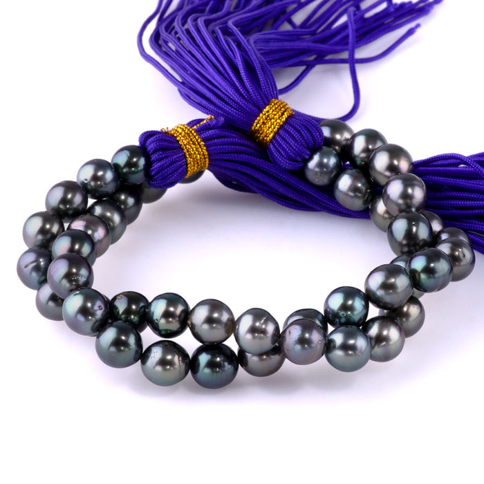 Tahitian Pearl 8-10mm Round - 15-16 Inch