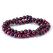 This is a Dakota Stones 8-9mm Freshwater Pearl Purple Pink Potato Gemstone strand of round beads in 15-16 inch strand.
