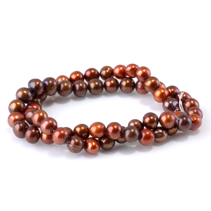 Freshwater Pearl 7-9mm Multi Color Potato Beads - 15-16 Inch