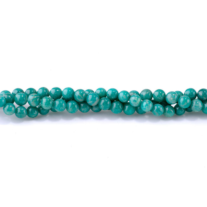 Russian Amazonite 8mm Round - 15-16 Inch